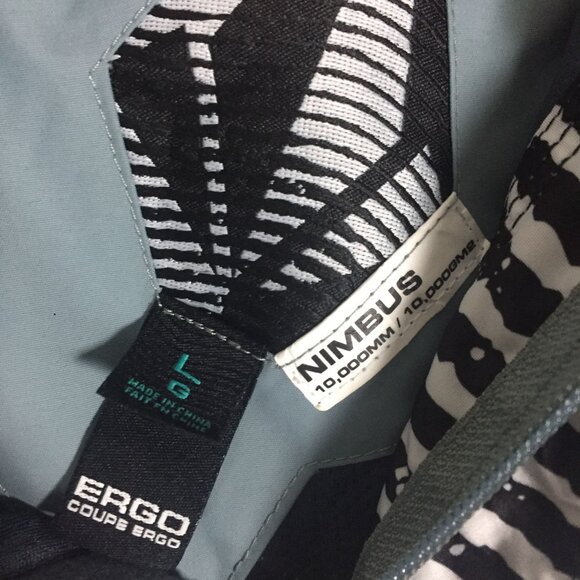 Volcom NIMBUS Snowboard/Ski Pants Pockets Teal Green Mens Size LG - Picture 8 of 10